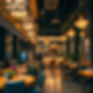 Welcoming interior of a budget-friendly eatery