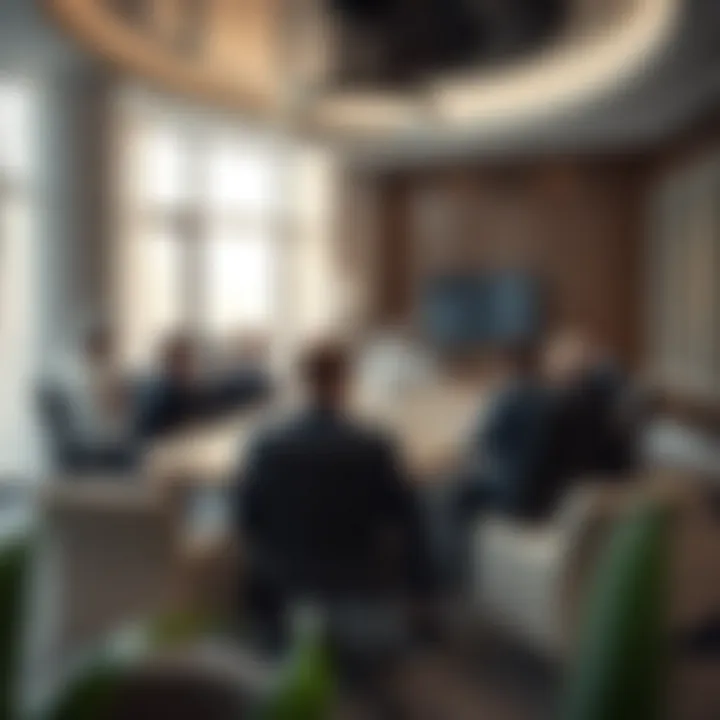 Business Meeting in Al Qusais A business meeting taking place in a conference room at Al Qusais