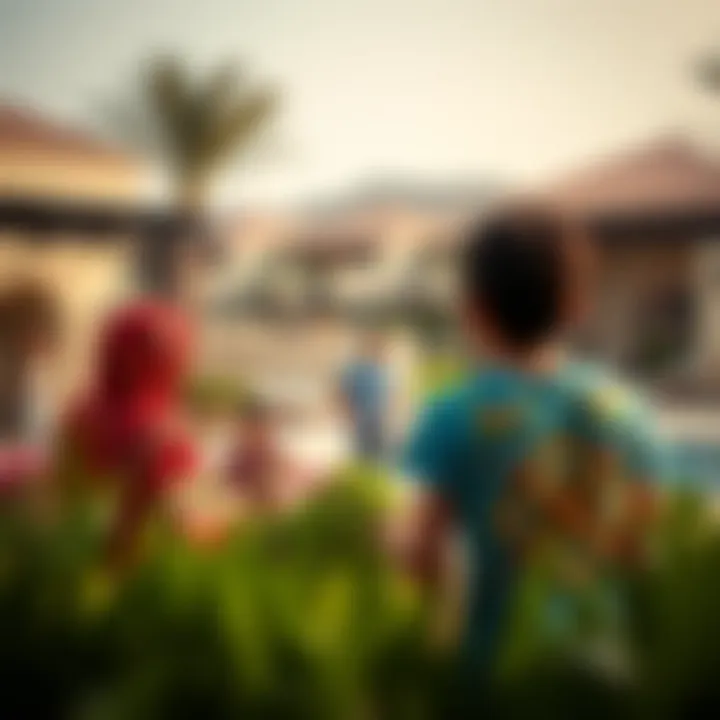 Vibrant lifestyle offerings in Arabian Ranches 2 with families and activities