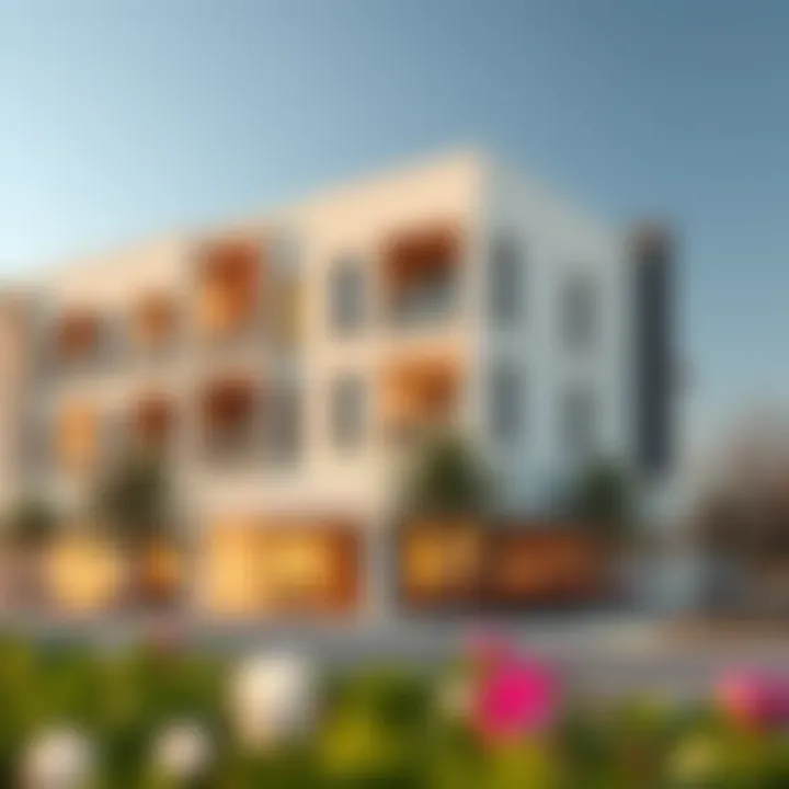 Modern Residential Architecture in Aroos Muhaisnah 4 Modern residential buildings in Aroos Muhaisnah 4