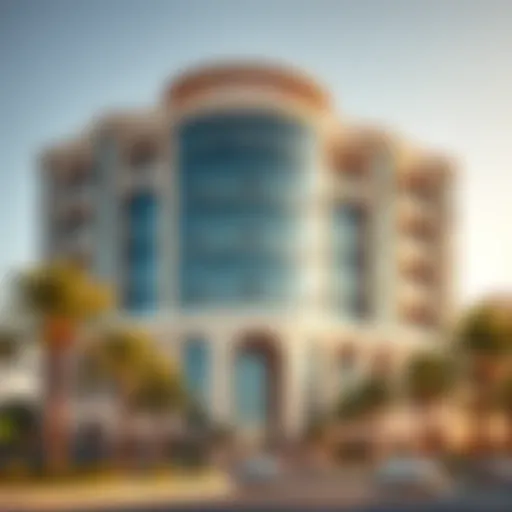 Stunning architectural design of Belgravia in Dubai