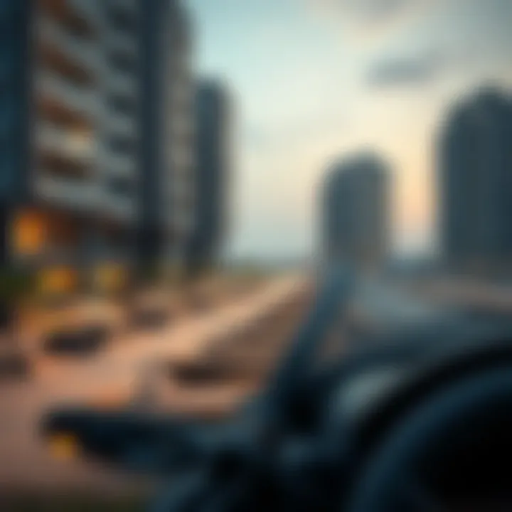 Luxurious residential units with stunning marina views