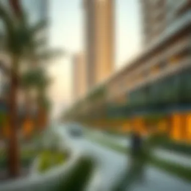 Sustainability features in urban development