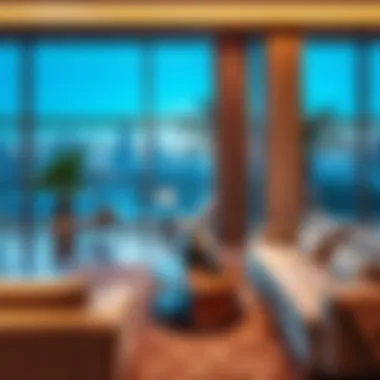 Amenities in a luxury flat in Dubai