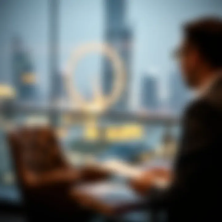 A businessman discussing deals with a local regulatory official