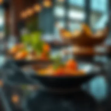 Culinary Artistry in Dubai's DCC A beautifully presented gourmet dish reflecting culinary artistry