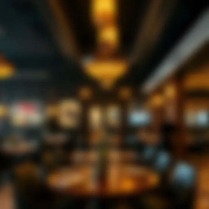 Ambience of a popular restaurant reflecting local culture and hospitality