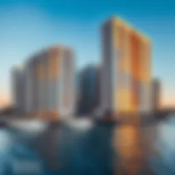 Stunning view of Dubai Creek Residences showcasing modern architecture