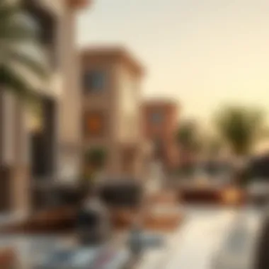 Luxury housing options in Dubai highlighting the living standards