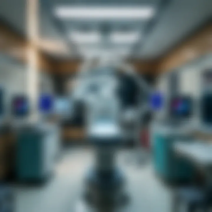 High-tech medical equipment inside Emirates Hospital illustrating advanced healthcare technology