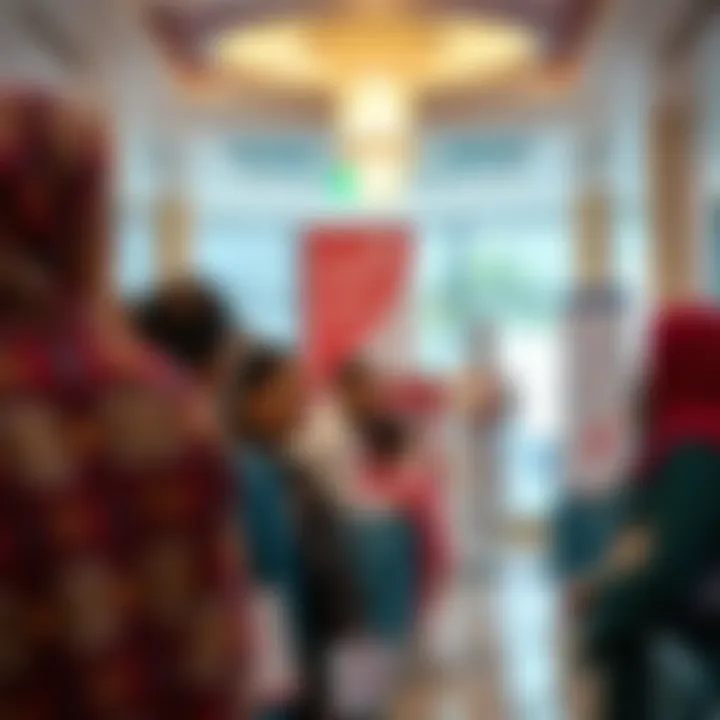 Community health event organized by Emirates Hospital highlighting its engagement with local residents