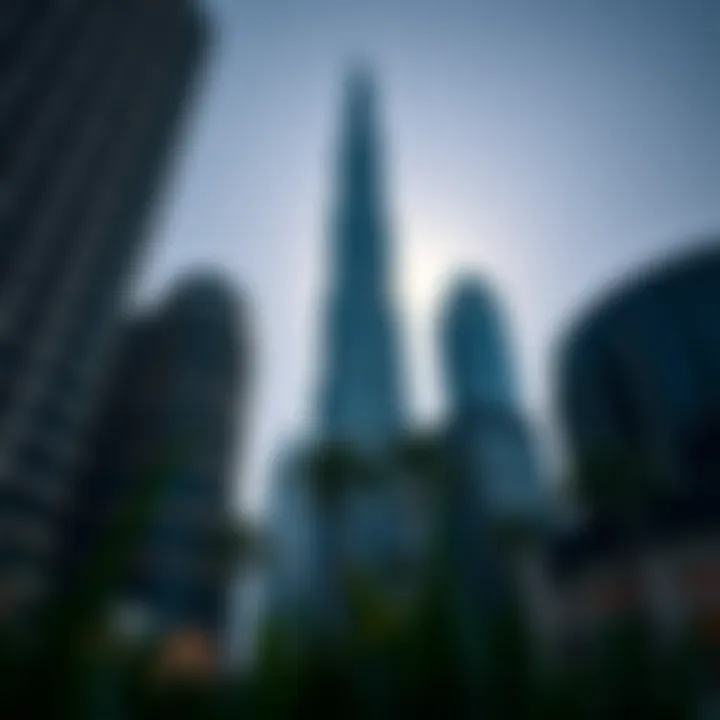 Stunning architectural view of Exchange Tower