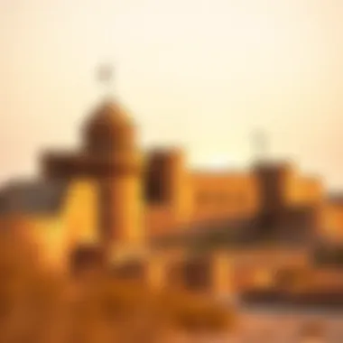 The historic forts of Al Ain, symbolizing its rich heritage