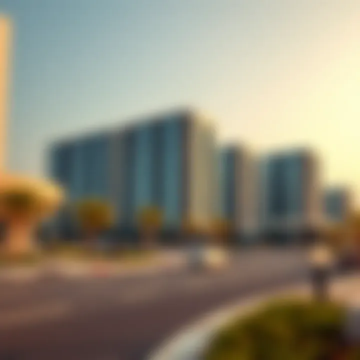 Modern real estate developments in Al Dhafra