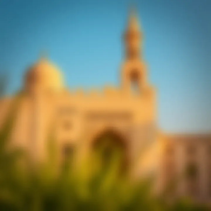 Traditional Emirati architecture in Al Dhafra