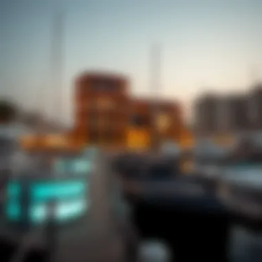 Modern amenities and facilities at Al Emad Marina