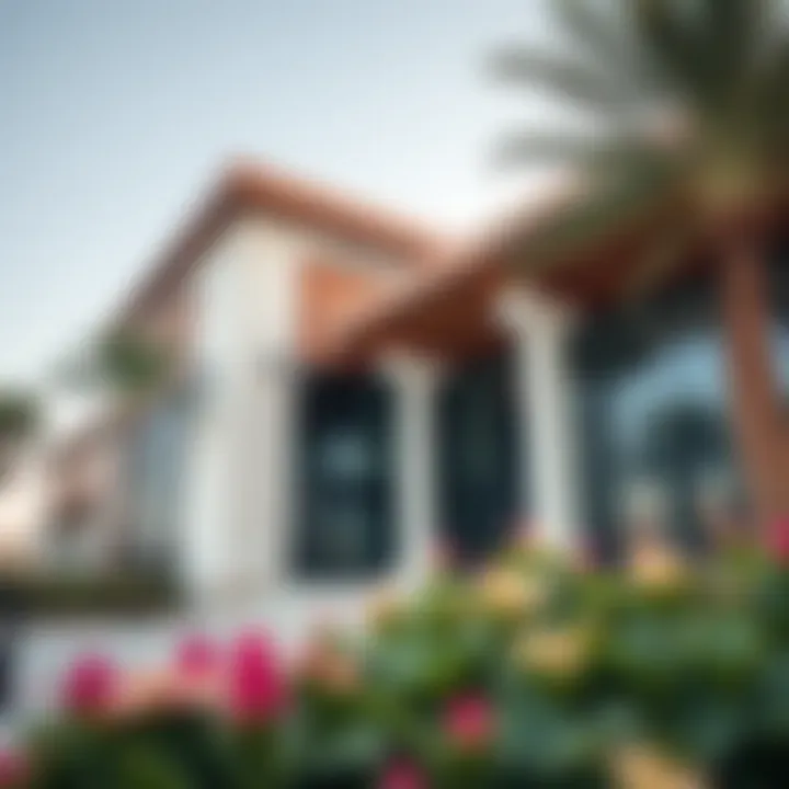 Architectural details of Al Jada Park featuring modern design and sustainable elements