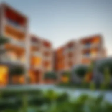 Modern Residential Complex in Al Majaz 2 A modern residential complex in Al Majaz 2 highlighting luxurious living.