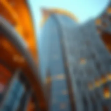 Architectural details showcasing the unique design of Al Ameer Tower