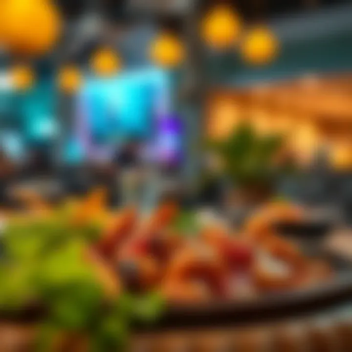 A vibrant dish showcasing Arabic cuisine