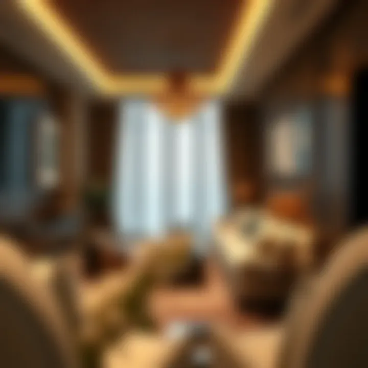 Luxurious Interiors of Atlantic Tower Residences Interior design of a luxury apartment in Atlantic Tower