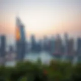 Stunning skyline view of Atlantic Tower