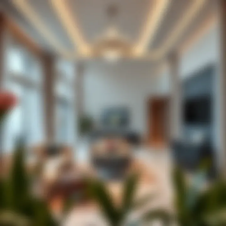 Luxurious interior design of a Blue Bells residence emphasizing sophistication and modernity.