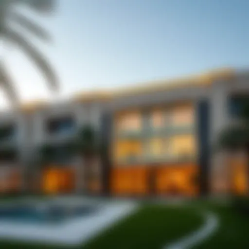 Exterior view of Bulgari Mansions showcasing architectural elegance