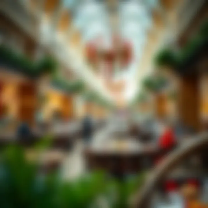 Diverse dining options available at Dubai Mall, featuring various cuisines