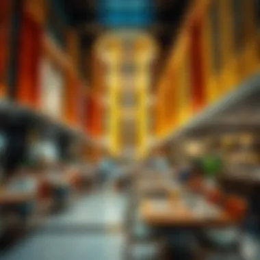 Culinary Delights in Dubai's Malls Diverse dining experiences showcasing international cuisine in a Dubai mall