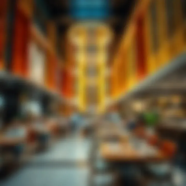 Culinary Delights in Dubai's Malls Diverse dining experiences showcasing international cuisine in a Dubai mall