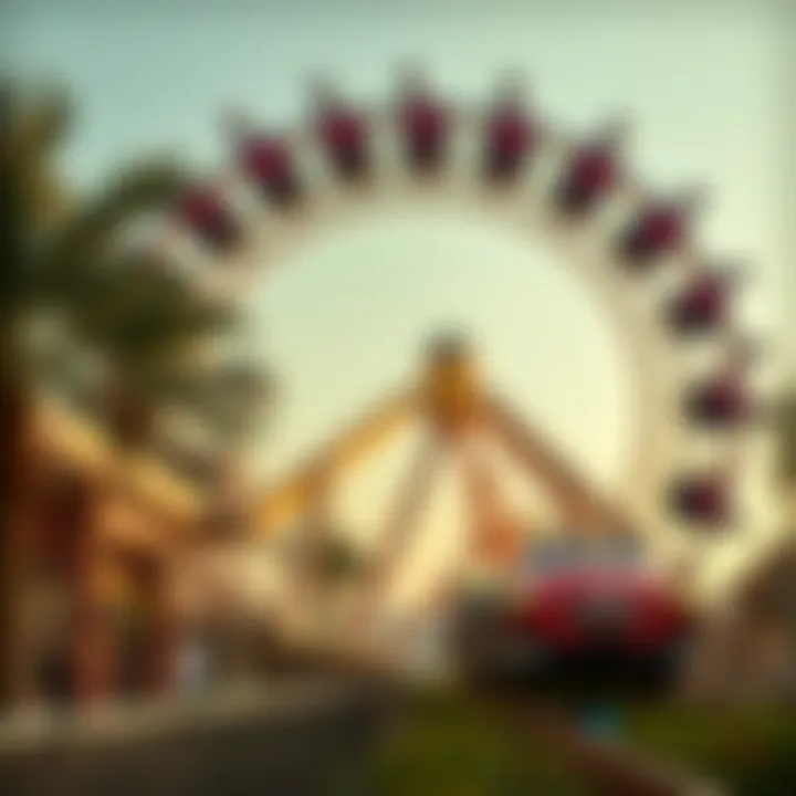 Thrilling Rides at Dubai Parks Vibrant attractions and thrilling rides in one of the theme parks
