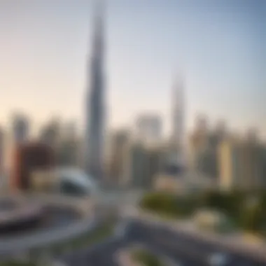 Dubai's Dynamic Real Estate Landscape Dubai skyline showcasing real estate development