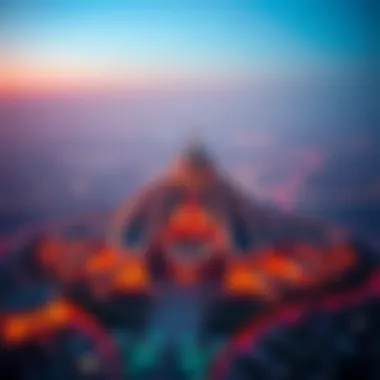 Aerial View of Falconcity of Wonders Aerial view of Falconcity of Wonders showcasing its unique architecture