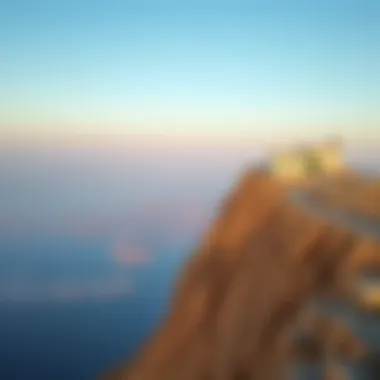 Breathtaking view of Jebel Jais from the summit