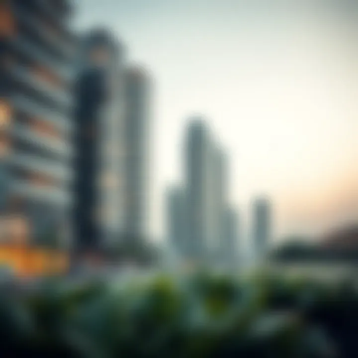 A representation of Khalidiya's real estate market showcasing luxury apartments.