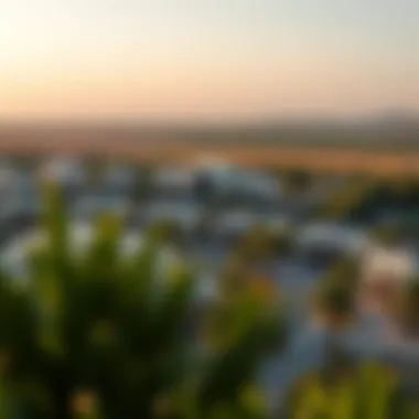 Panoramic View of Dubai Hills Community Panoramic view of Dubai Hills Community