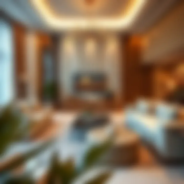 Cozy Living Room Setup in Al Mirdif Cozy living room setup in Al Mirdif