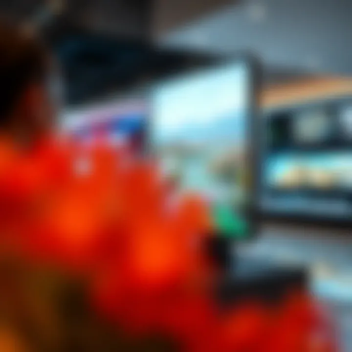 Interactive digital displays enhancing the showroom experience