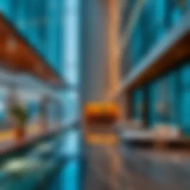 Modern Amenities at Single Business Tower Modern amenities at Single Business Tower