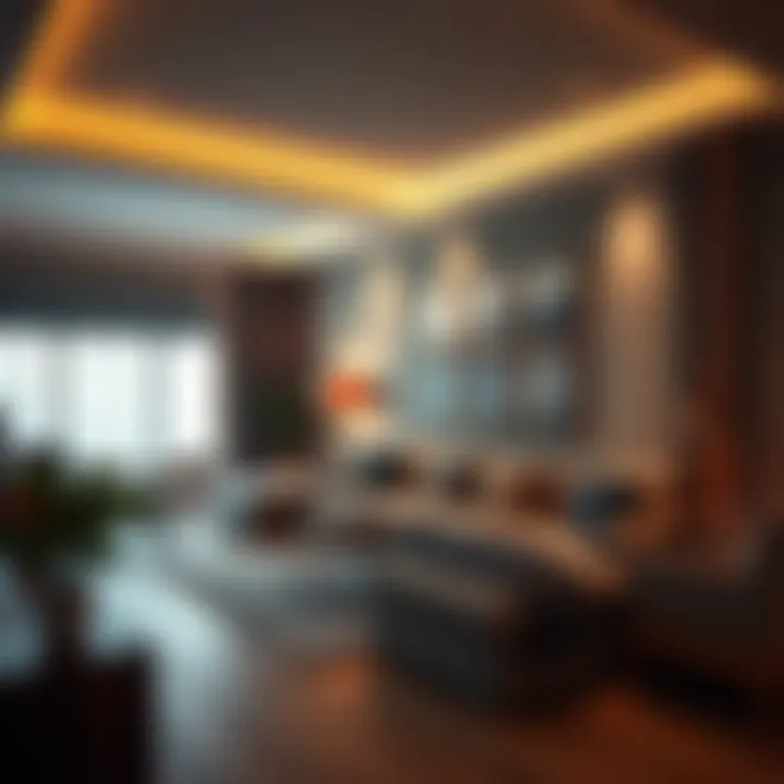 Cozy studio living area with a welcoming ambiance