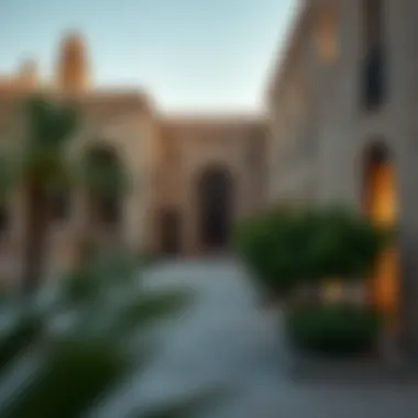 Historical Architecture in Al Dira Historical architecture reflecting the heritage of Al Dira