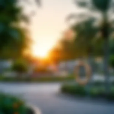 Community Park in Meydan Vibrant neighborhood park in Meydan filled with greenery