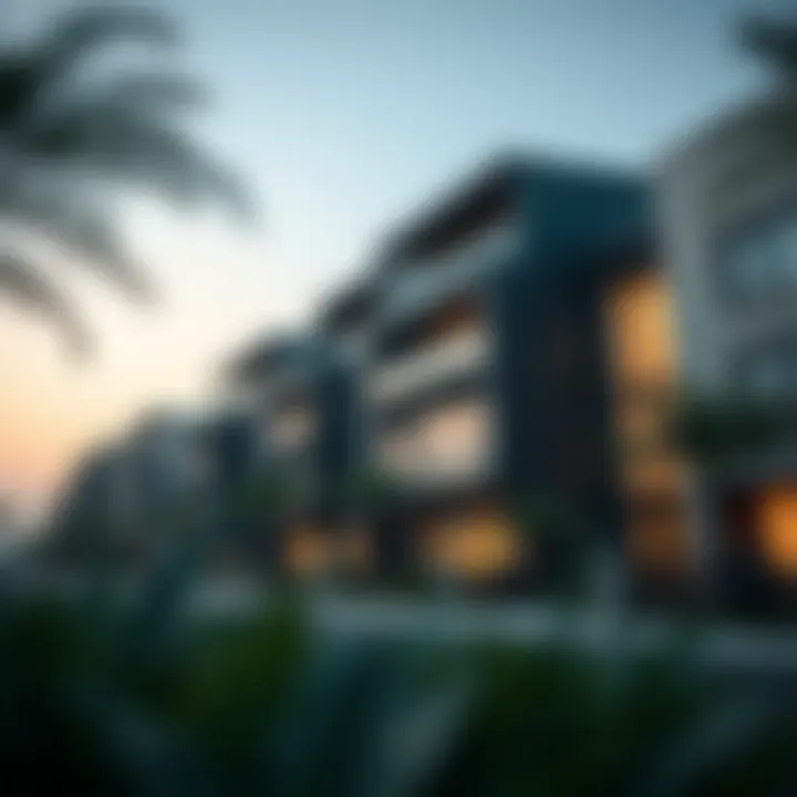 Modern residential developments in Rabdan highlighting real estate trends