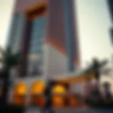 Stunning architectural design of the Saraya Building showcasing modern aesthetics