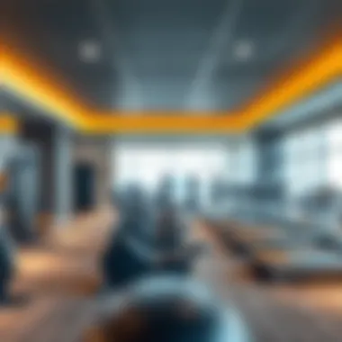 State-of-the-Art Gym Facilities Interior showcasing advanced gym equipment and training areas
