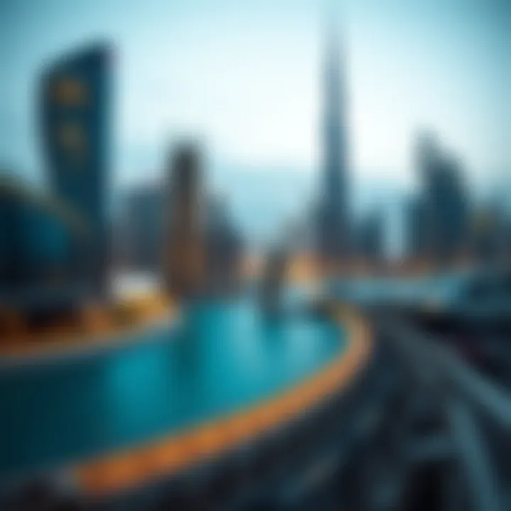 Dubai skyline showcasing vibrant lifestyle