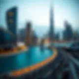 Dubai Skyline Vibrancy Dubai skyline showcasing vibrant lifestyle
