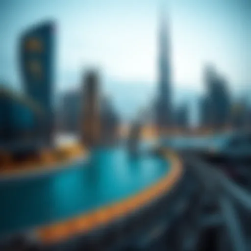 Dubai Skyline Vibrancy Dubai skyline showcasing vibrant lifestyle