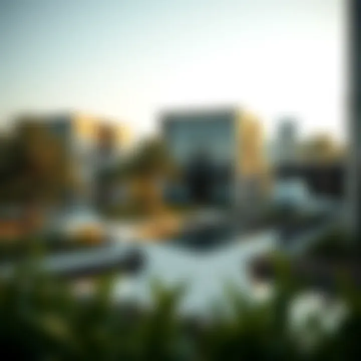 Innovative design features of Gentle Park reflecting sustainability and modern urban planning